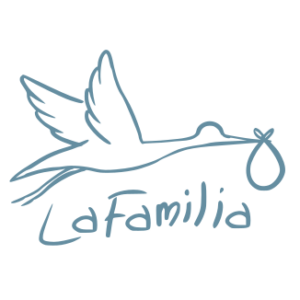 La Familia - bocian i napis LaFamilia